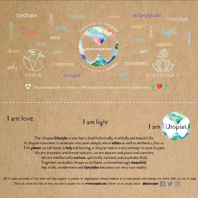 Yogamat Packaging - Utopiat