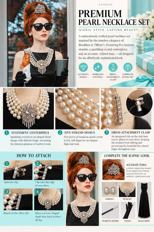 Holly — Audrey in a Bag Premium Satin Dress & 5-Piece Accessories Set