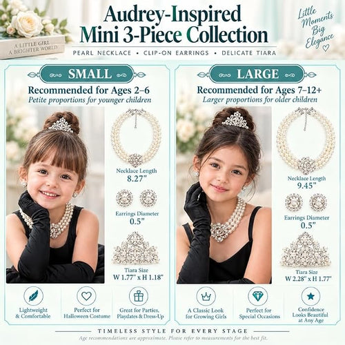 Mini Holly 3 Piece Jewelry Set Inspired By BAT (Rental) - Utopiat