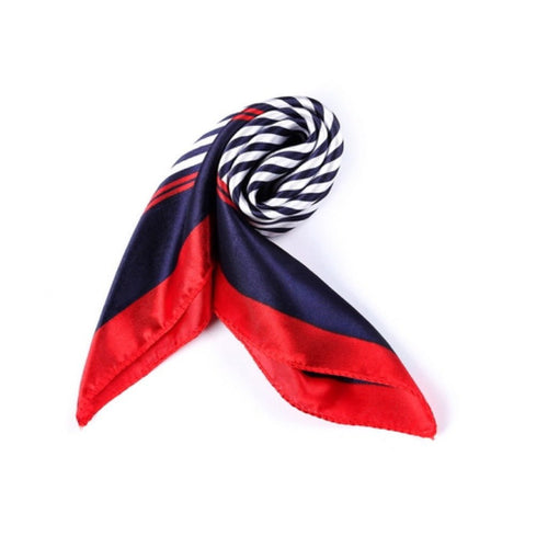 Ann — The Striped Satin Scarf - Utopiat