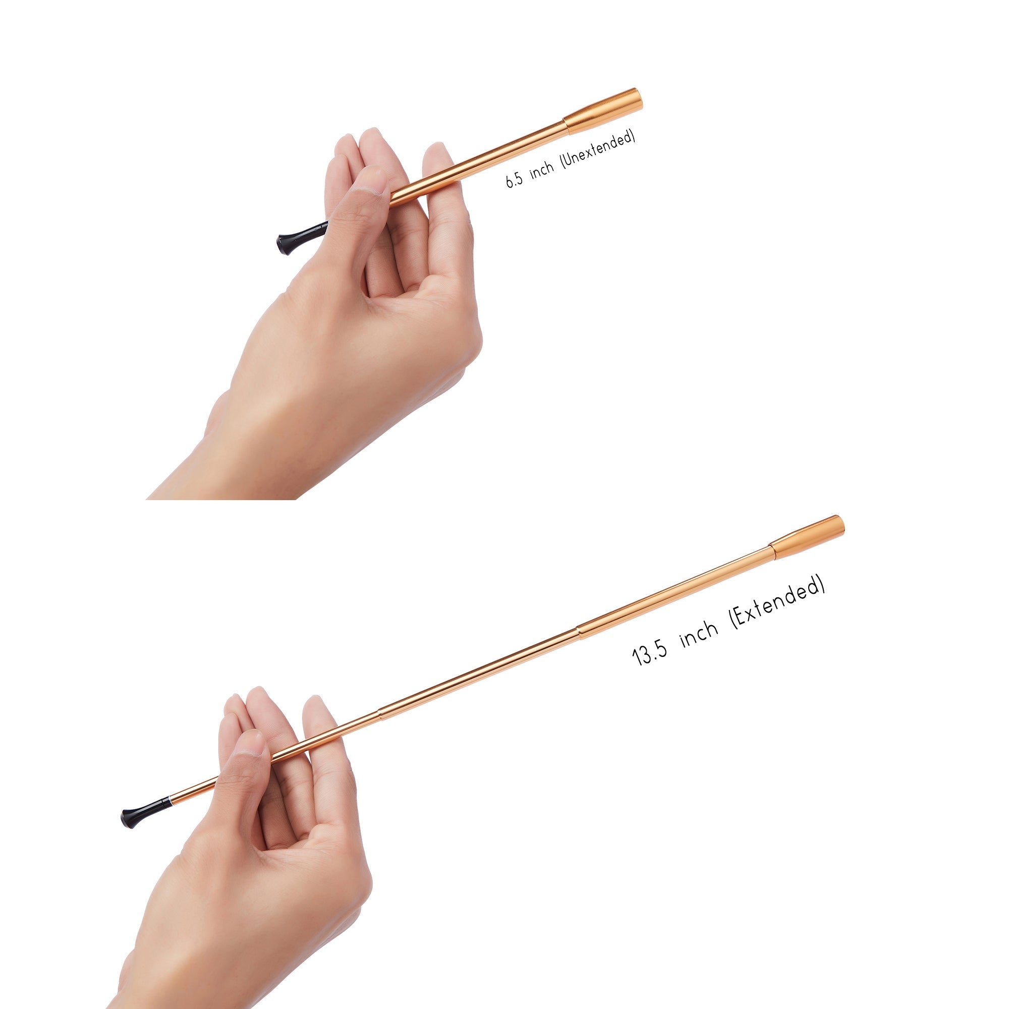 woman long cigarette holder Holly — Filtered Telescopic Cigarette Holder with Cleaning Brush | Standard 25mm woman long cigarette holder Holly — Filtered Telescopic Cigarette Holder with Cleaning Brush | Standard 25mm