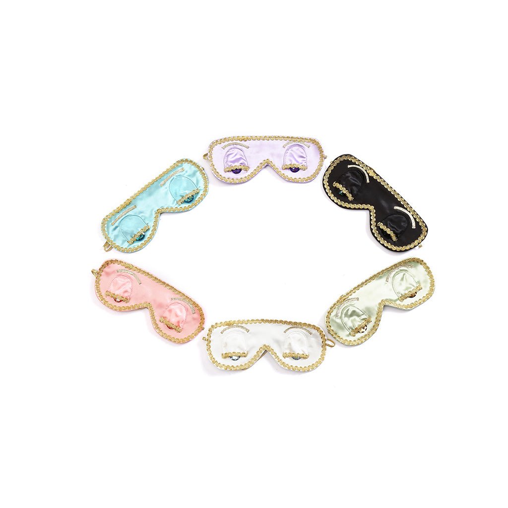 Holly Eye Cover in Technicolor – Audrey-Inspired Sleep Mask & Giftable Eye Pillow for Halloween & Everyday Glam - Utopiat