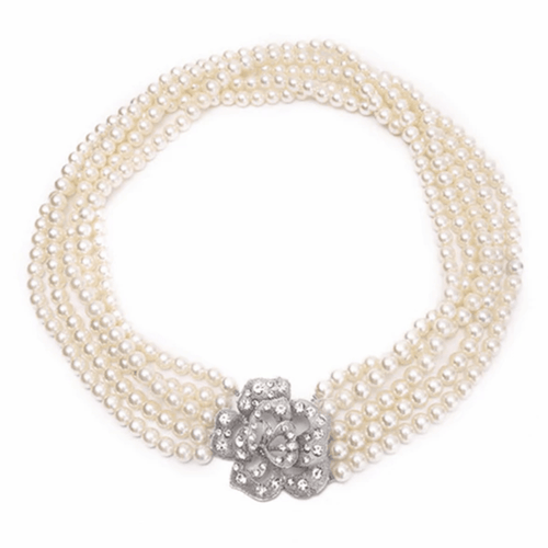 Holly — The 5-Strand Pearl Necklace - Utopiat
