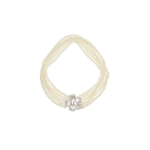 Holly — The 5-Strand Pearl Necklace - Utopiat