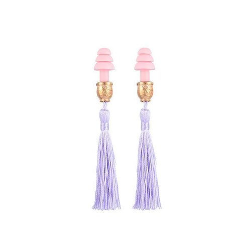 Holly — The Lavender Tassel Earplugs - Utopiat