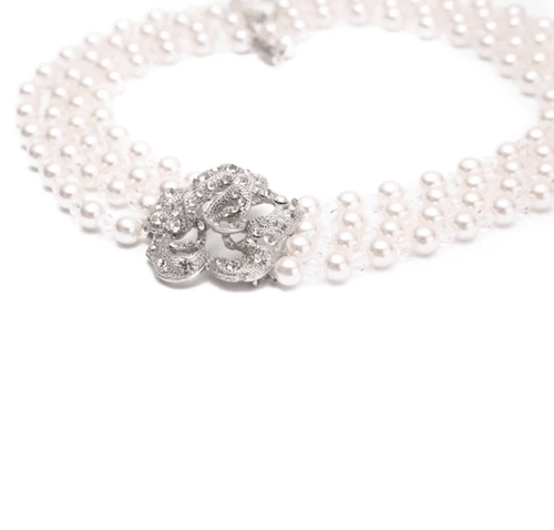 Holly — The Mini 4-Strand Pearl Necklace - Utopiat