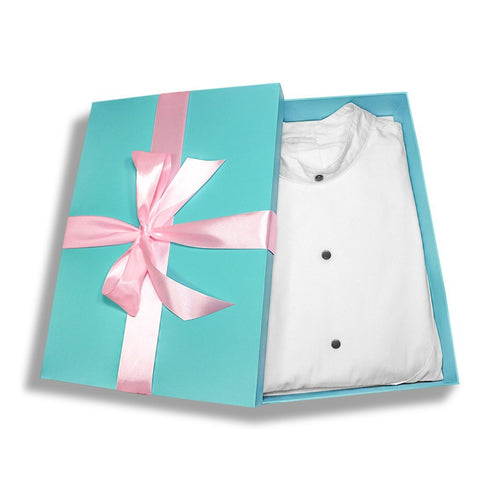 Holly — The White Tuxedo Sleep Shirt - Utopiat